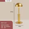 Luminária de Mesa LED Novo Modelo Transfronteiriça, Lâmpada de Mesa de Metal para Hotel Bar Restaurante Protetora dos Olhos, Carregamento USB na Mesa de Cabeceira, Luxo Leve Dimerizável