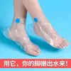 Capas de pé descartáveis espessadas, capas de máscara para os pés, capas para tratamento de pés, capas para sapatos para experimentar sapatos, capas protetoras hidratantes anti-ressecamento e rachaduras para imersão dos pés e pedicure