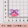 Dinosaurio de Dibujos Animados Conejo Accesorios para Joyería DIY Flor para Zapato Agujereado Funda para Teléfono Móvil Sombrero de Sol Decoración de Bolsa Parche de PVC