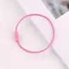 Anel de Arame de Aço Colorido Criativo Acessórios DIY Pingente Multifuncional de Arame de Aço com Botão Parafuso Giratório Chaveiro