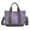 Bolso Pequeño de Lona Estilo Coreano para Mujer 2023 Nuevo Bolso de Mano con Costuras en Color de Contraste Bolso de Hombro Cruzado Bolso Mensajero Trendy