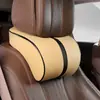 Directo de Fábrica Reposacabezas de Coche Soporte Lumbar Espuma Viscoelástica Almohada para el Cuello Almohada Lumbar Soporte Lumbar de Coche Espacio para Reposacabezas de Coche Algodón Regalo