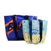 Bolsa Tote Tejida de PP Personalizada con Diseño de Dibujos Animados de Anime, Gran Capacidad, Impermeable, Laminada, Accesorios de Juguete de Moda