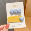 2025 Novo Grampo de Cabelo Estrela de Dopamina para Mulheres Franja Lateral Pequeno Grampo Acessório de Cabeça Doce Verão Amarelo Grampo de Cabelo