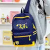 Mochila Nueva y Linda con Diseño de Estrella, Ligera, Tendencia de Campus para Estudiantes de Comercio Exterior, Estudiantes de Secundaria y Universidad, Venta al por Mayor