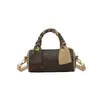 Bolso de mano de alta costura tipo bolsa de almohada para mujer 2026 nuevo bolso Boston vintage para hombro bolso cruzado casual para mujer