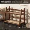 Estante para tazas de té de encimera, estante de almacenamiento para tazas de agua, tazas de café, juegos de té, estante lateral de comedor estilo vintage, portavasos de mesa para sala de estar