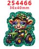 Nuevo Parche de Resina Acrílica 2025 Fondo Brillante Gt-L-199191
