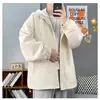 Chaqueta falsa de dos piezas para hombre, primavera y otoño, estilo Ins de moda, ropa estilo Hong Kong otoño e invierno, tops de otoño, gabardina chaqueta de pareja para hombre