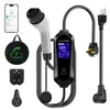 Estándar Europeo 7Kw Pistola de Carga Portátil para Vehículos de Nueva Energía para el Hogar Exclusiva Transfronteriza App Inteligente Remoto Wifi Bluetooth