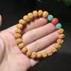 Autêntico Pulseira de Bodhi Vajra Pequeno de Círculo Único para Homens e Mulheres, Contas de Oração Budistas, Joia Macia para Envolver os Dedos, Presente para Casal, Atacado