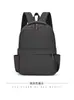 Mochila casual para hombres y mujeres, mochila impermeable de color liso, mochila escolar ligera de gran capacidad para estudiantes, mochila elegante para mujeres