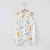 Mono de gasa para bebé, funda tipo fular, ropa de verano para bebé, chaleco, mono de verano para bebé recién nacido