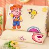 Funda de almohada de algodón de dibujos animados para niños de látex 30X50 Paquete de par 40x 60 Individual Conejo Algodón Almohada Interior Funda de almohada