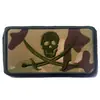 A NOSOTROS. Parche de Moral de Insignia Pirata Jolly Roger de los Navy Seals con Calavera de Ojos Grandes y Pequeños
