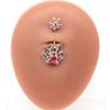 Gebei Europa y Estados Unidos transfronterizo Anillo para ombligo de araña anillo para ombligo de telaraña adornos para el ombligo clavo para el ombligo anillo para ombligo de animal fabricantes en stock