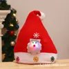 Chapéus Regulares Transfronteiriços do Fabricante Decorações de Chapéu de Natal Chapéus de Pelúcia Curta de Alta Qualidade Chapéus de Papai Noel Chapéus para Crianças e Adultos