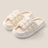 Lindas Pantuflas de Lino para las Cuatro Estaciones para Mujer, de Interior para el Hogar, Algodón Lino Antideslizantes Silenciosas, Pantuflas de Pareja para Hombre, Atuendo de Primavera y Otoño, Venta al por Mayor