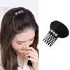 Almofada de Cabelo Invisível Topo Plano Aumentador de Franja Volumizador Raiz do Cabelo Aumentador de Altura Almofada Fofa Grampo de Cabelo Pente Inserção Gadget