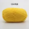 Venta al por mayor Bola de Hilo de Algodón Peinado de Leche de 4 Cabos Hilo para Bebé Hilo para Sombrero Bufanda Infantil Hilo para Tejer a Mano DIY