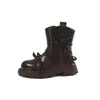 Botas Longas Femininas Moda Outono/Inverno 2025, Tamanhos Médio e Grande, Botas Longas de Princesa Estilo Coreano com Salto Alto e Forro de Lã