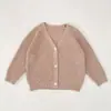 Artículo de liquidación Suéter Cardigan de Punto para Bebé Otoño Invierno Niña Bebé Manga Larga Top de Punto Cardigan Versátil Ropa de Abrigo
