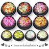 Cross-border magia coração vazio amor nail art lantejoulas ultra-fino laser gradiente flash diamante em pó DIY acessórios da arte do prego