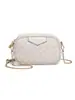 Bolso pequeño cuadrado de cadena con monograma vintage de verano, bolso clásico de mahjong, exquisito bolso cruzado para teléfono de trabajo, bolso de sobre de un solo hombro