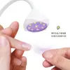 Lámpara de Uñas de Diamante Recargable de Escritorio Lámpara de Curado UV para Extensión de Uñas Gel Secado Rápido Lámpara de Curado UV