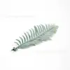 50 piezas de comercio exterior venta caliente simulación nórdica plástico planta acuática hoja traje hecho a mano DIY corsage corona accesorios material