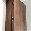 Novo Conjunto de Porta Interna de Madeira Maciça Pura Estilo Chinês Noz Porta de Quarto Ecológica Porta à Prova de Som Porta de Cômodo Porta de Tronco Carvalho