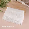 En Stock Ribete de Encaje con Borlas 15cm Flecos de Poliéster para Disfraces de Escenario, Linternas, Cortinas, Decoración DIY Colgantes de Borlas