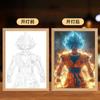 Animação criativa iluminação pintura Dragon Ball periférico Macaco Rei pintura decorativa Europa e Estados Unidos quente Amazon fábrica vendas diretas