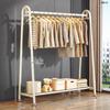 Perchero Vertical de Pie Extra Grueso [32 Tubos Extra Gruesos] Personalizado para Casa de Alquiler Dormitorio Balcón Perchero para Colgar Ropa