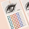 Patch para Olhos Transfronteiriço Patch para Sobrancelhas Patch de Canto do Olho com Diamante Patch de Rosto com Strass Patch de Yak Maquiagem Infantil com Diamante Dança