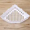 Estante de almacenamiento triangular, estante de almacenamiento para baño, cocina, baño, artículos de tocador, estante de almacenamiento, trípode