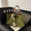 Bolso de hombro de gamuza vintage esmerilado de gran capacidad para mujer, superventas transfronterizo, bolso tote de moda