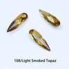 Dongzhou Gota d'Água de Cristal Base Pontiaguda Strass Acessórios para Joias DIY Pingente de Colar Strass de Vidro Super Brilhante Strass K9