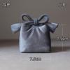 Bolsa de Armazenamento para Viagem para Conjunto de Chá de Tecido Erya Bule Xícara de Chá de Fair Cup Bolsa de Veludo Portátil Conjunto de Chá de Viagem
