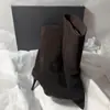Nuevas Botas de Moda Tendencia Otoño/Invierno 2026 Retro Adelgazantes de Pierna de Bota Punta Puntiaguda Tacón Alto de Ponerse Stiletto