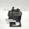 Accesorios para máquina canteadora Jidong Dima: eje de transmisión por engranajes, depósito de pegamento, alimentador de cinta, eje óptico, seguimiento de pegamento anticolisión, depósito de pegamento, aplicación de pegamento.