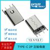 Interfaz tipo-c TYPE-C2p conector en línea tipo-c2p conector vertical 13.1 conector conector interfaz tipo-c