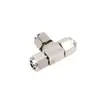 Mangueira de Ar Conector de Torção Rápida PU Travamento de Caminhão Porca Conector Rápido Passante 4/6/8/10/12mm PV/PE Conector de Cotovelo Três Vias