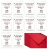 Estilo Nuevo Transfronterizo Juego de 10 Piezas/Set Tarjetas de Cumpleaños Humorísticas Set de Tarjetas de Felicitación Humorísticas Estilo Sobre para DIY