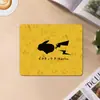 Venta Caliente Transfronteriza Pikachu Ratón Pequeño Alfombrilla Dos Dimensional Dibujos Animados Animación Antideslizante Tamaño Pequeño Personalizado Envío Directo