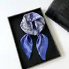 Pañuelo Cuadrado Pequeño de Seda Artificial al 70% Patrón de Anacardo Coreano para Primavera y Otoño para Mujer, Versátil Decorativo Artístico Profesional Pañuelo de Azafata