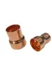 Conector Recto Reductor de Cobre Rojo Calefacción de Agua Aire Acondicionado Refrigeración Soldadura Cabeza Grande y Pequeña Tamaño Engrosado Diámetro Variable Conector Directo Accesorios de Cobre