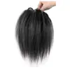 Postizo de Moño Alto para Mujer, Moño Desordenado Esponjoso Natural, Herramienta de Peinado de Corona Alta, Realzador de Volumen de Cabello Sin Costuras