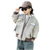 Chaqueta de Otoño e Invierno para Niños 2025 Estilo Nuevo Chaqueta de Carga Engrosada para Niños, Chaqueta de Invierno de Algodón de Moda para Niños