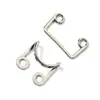 En stock: Gancho para Pantalón de Traje de Metal, Botón Estilo Chapado y Esmaltado, Botón de Cuello Cosido a Mano para Ropa de Piel de Alta Gama